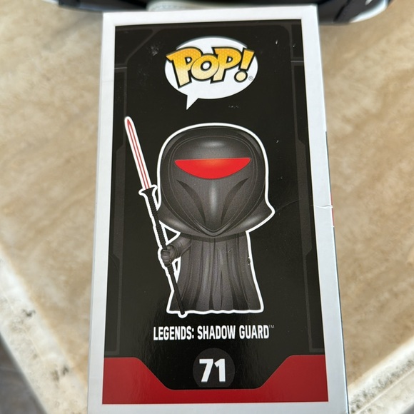Funko Pop StarWars Legends Shadow Guard 71 Walgreens Exclusive New - Picture 3 of 5